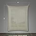 Holographic Rear Projection Screen with Mounting Hardware for Projecting Halloween Videos (40