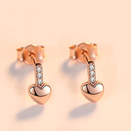 Boucles d'oreilles minimalistes en argent 925 et or 18 carats pour vos tenues de bureau