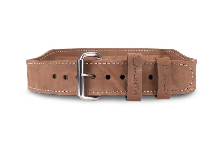 Gunsmith Fitness Apex Ceinture De Levage En Cuir Tanné Végétal 10 Mm