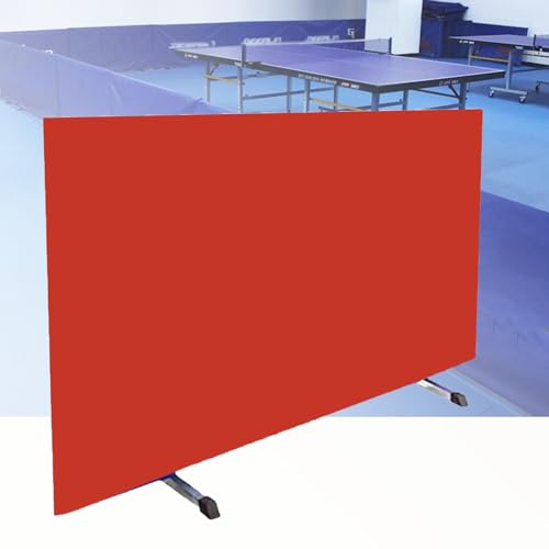 Mampara divisoria plegable y desmontable para canchas de tenis de mesa