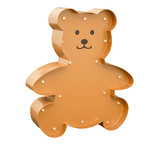 Marquee Lights - Orsacchiotto in metallo con