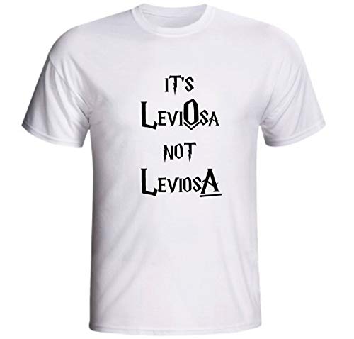 Camiseta Its Leviosa Not Leviosa Harry Potter Frases