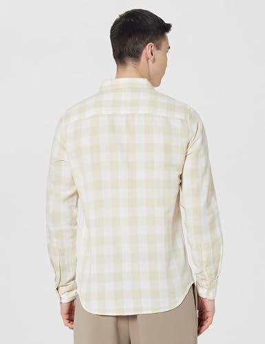 Image of United Colors of Benetton Men's Cotton Slim Fit Shirt