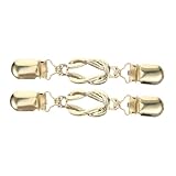 Construction pratique : fabriquées à d'un alliage pratique, broches conçues pour durables et résistantes à l'usure, pinces pour robes de mode, pinces pour pulls Facile à utiliser : la conception simple clip assure une fixation rapide et sûre, ce qui ...