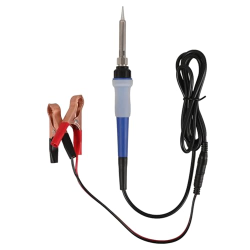 LALADEFIEE Car Soldering Iron Set 12-24v Compact Sturdy and Safe for Vehicle Repair