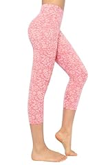 Yogacapris-pink Leopard Print