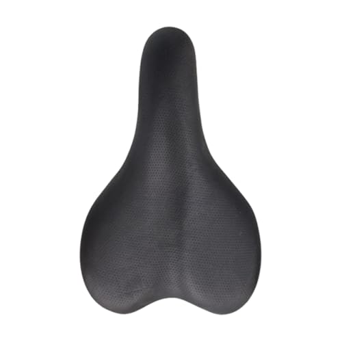 Yiju Kids Bike Seat Saddle Replacement Simple Assembly for 12-22 inch Child Bikes Breathable Replace Parts Curve Design Cushion, Thickened Black