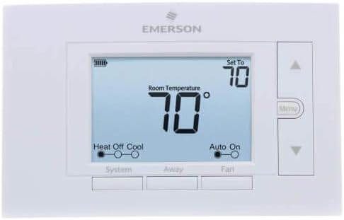 5" Display Universal Non-Programmable Thermostat, 2 Heat/2 Cool