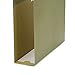 Blue Summit Supplies Extra Capacity Hanging File Folders, 25 Reinforced Hang Folders, Heavy Duty 3 InchExpansion, Designed for Bulky Files and Charts, Letter Size, Standard Green, 25 Pack