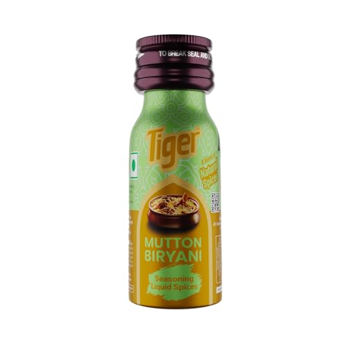 Tiger Mutton Biryani Natural Culinary Essence Seasoning Spices - 18 ML