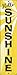 Hello Sunshine Novelty Small Metal Street Sign K-1637
