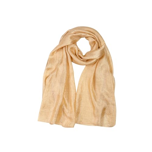 Lightweight Solid Printed Plaid Fashion Scarf for Women for Spring and Summer