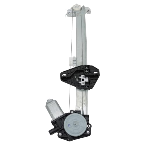 Image of TRQ Front Driver Side Power Window Motor and Regulator Assembly One Touch Anti Pinch Compatible with 2009-2014 Acura TL