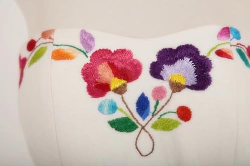 Vintage Flowers Embroidered Ball Gown Mermaid Quinceanera Dresses Prom Sweet 15 Girls 20253