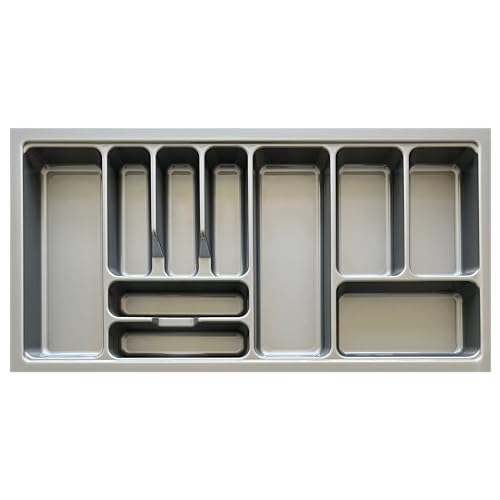 REHUK Premium Large Cutlery Drawer Organiser Tray Insert (815mm x 422mm x 60mm)