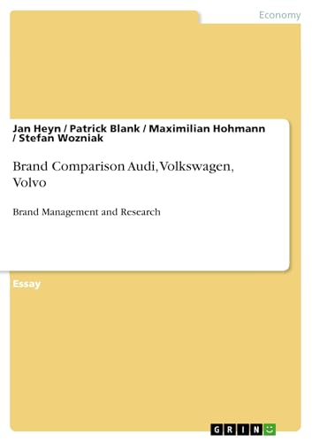 Audi VW Volvo Brand Comparison