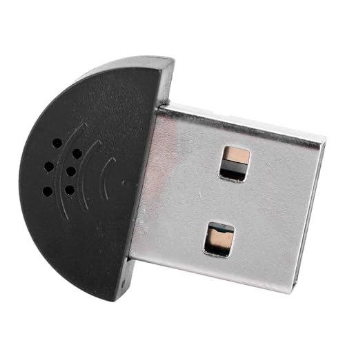 USB Micrófono 2.0 Micro de Computadora de la Opitor de Anulación de Ruido Portátil, Sonido de Alto Registro para Laptop, Adecuado para Grabación / (Black)