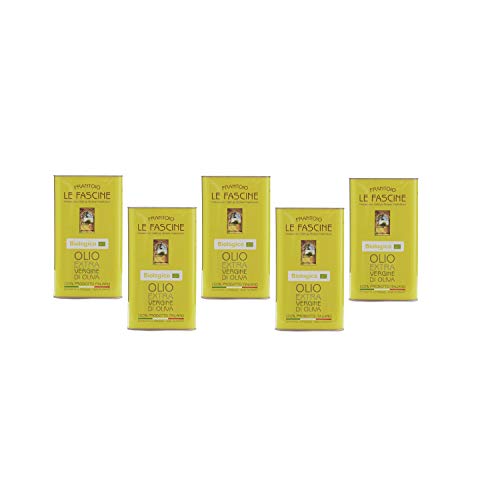 Le Fascine Olio Extravergine d'Oliva 100% Italiano 5x3L