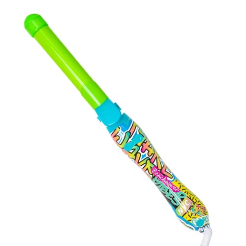 The Beachwaver Co. Beachwaver B1 Rotating Curling Iron - Graffiti (Neon Collection) | Automatic 1 Inch Ceramic Curling Iron | Auto-Shut Off and Travel-Friendly, Dual Voltage | B-Series (BW164)