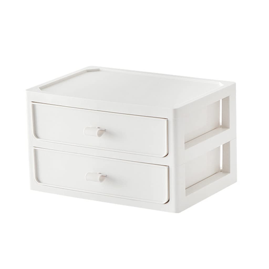 Jazuaiao Storage Container Home Dormitory Sundry Organizing for Creative Desktop Bathroom for Case for Pill Earpho Storage Box with Drawer for Adults Kids Students Waterproof Cosmetics