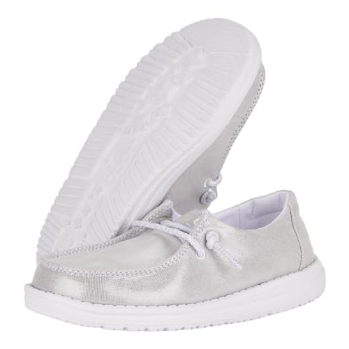 Image of HEYDUDE Baby Girls' Wendy Metallic Sparkle (Toddler)
