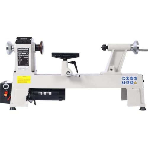 FRITHJILL 12" x 18" Benchtop Wood Lathe Machine with 3/4
