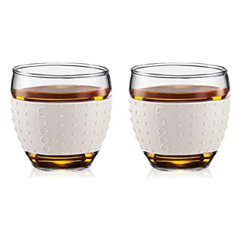 Bodum Set de Vasos de Porcelana y Silicona Cover