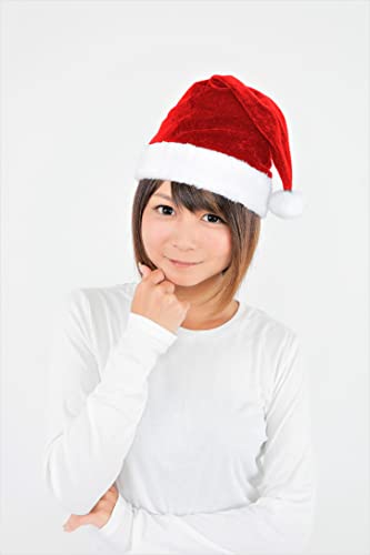 【訳あり返品不可】サンタ帽子 レッド サンタクロース クリスマス パーティー クリスマス会 子供会 行事 祭事 クリパ 仮装 余興 学園祭 文化祭