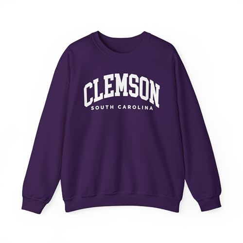 Clemson South Carolina Adult Unisex Crewneck Sweatshirt