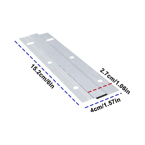 Image of The Lord of the Tools 2 Pairs French Cleat Picture Hanger 6inch Flush Mount Bracket Aluminum Alloy Wall Mounting Bracket Accessories for Assembling Mirror Photo Whiteboard