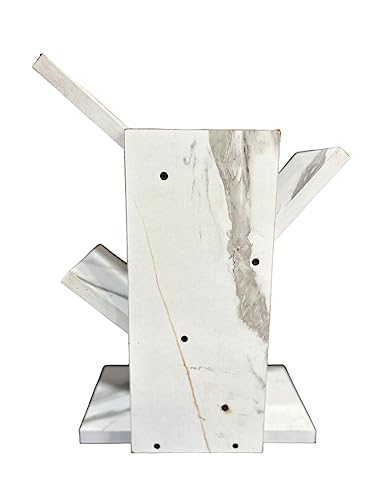 Image of Engineered Wood Bookshelf Multipurpose Home Decor Storage Rack Bookcase Showcase Organizer for Living Room Kitchen (Square 6 Shelf Bookrack) (3 Tier White)