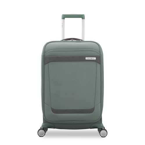 Samsonite Elevation Plus 22-Inch Carry-On - Expandable Softside Spinner Luggage - Cypress Green2