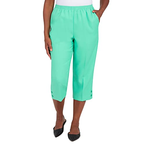 Alfred Dunner Women's Petite Classic Capri Pant