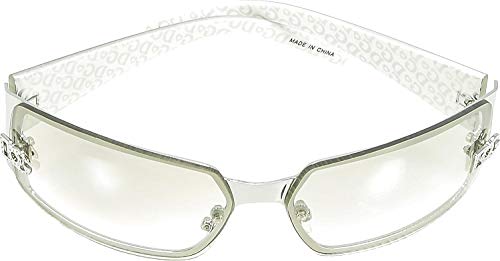 Hand By Hand™ Women's Rimless Sunglasses DG Eyewear Oval Rectangular [Clear](One Size)