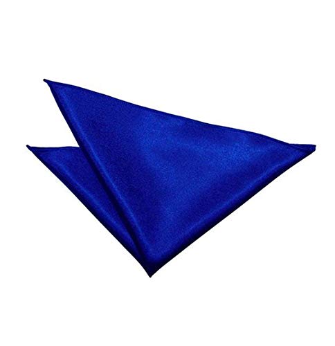Image of Alcove Royal Blue Satin Pocket Square For Men/Boys