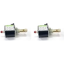 مضخة اهتزازية الملف اللولبي Ulka EX5 120V 41W - إخراج النحاس - مناسبة لآلة Rancilio Silvia Espresso 2-Pack