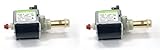 Ulka EX5 Solenoid Vibratory Pump 120V 41W - Brass Output - Suitable for Rancilio Silvia Espresso Machine (2-(Pack))