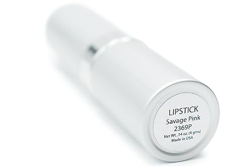 Image of Pure Ziva Savage Pink Pastel Bright Neon Bubblegum Lipstick Color Moisturizing Paraben Free, No Animal Testing & Cruelty Free Lip Makeup Color