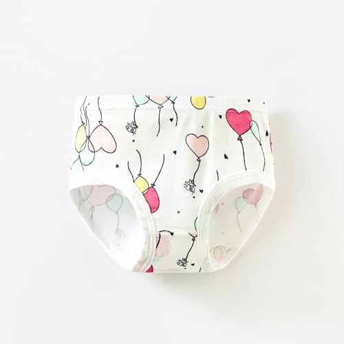 6 Pack Girls Briefs Cotton Underwear Toddler Panties Birthday Gift Assorted Age 2-10Y Kids3