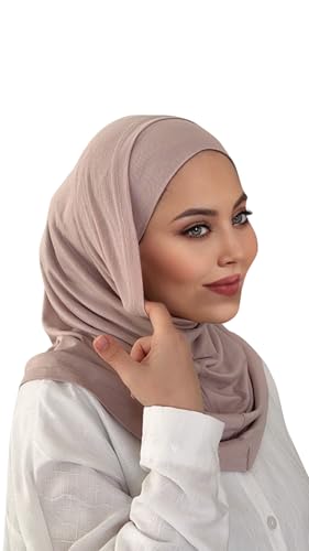 Two pieces hijab, Amira hijab, Instant Hijab Scarf For Women, Practical Amira Jersey Hijab, Women Muslim Instant Hijab2