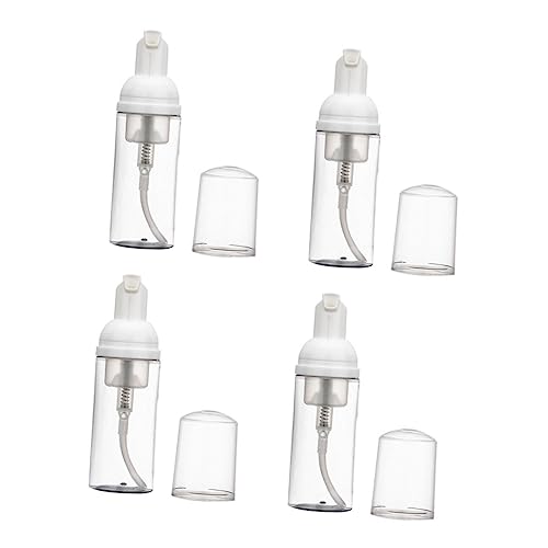 FOMIYES 4 Piezas Embotellado Botella de jabón de Manos vacía dispensador de Espuma Botella de champú Botella de Botellas de Espuma de champú Botellas de Burbujas AbS