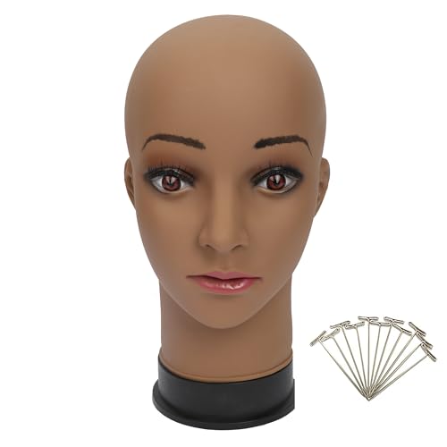 BHD BEAUTY Bald Professional Cosmetology Mannequin Head