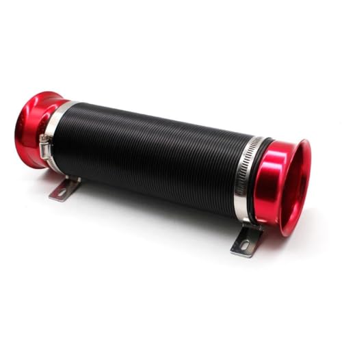 Admission d'air pour voiture : gaine flexible de 3.5 pouces rouge pour moteur et kit d'induction