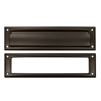 Mail Slot with Rear Access Finish: PVD Polished Brass