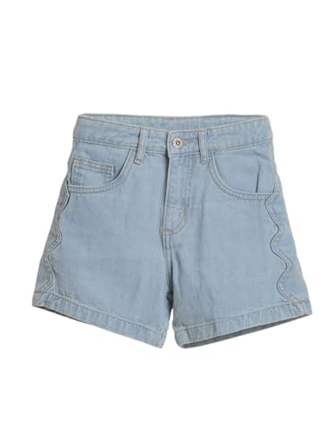 Image of Pilolo Kids Pocket Denim Shorts for Girls