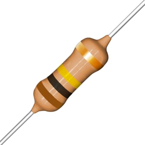 Resistor 100K -1/4W-5% Kit com 100 Unidades - Para Eletrônica