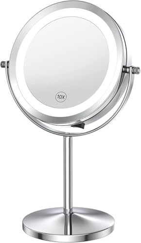Espelho de Maquiagem, Espelho de Aumento Dupla Face, Espelho Maqu...