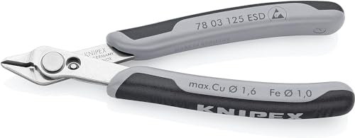 KNIPEX Elektronski Super Knips ESD con mangos multicomponente antiestáticos 3
