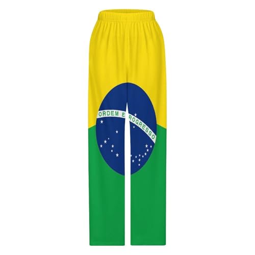 Brazil FlagChildren's Casual Pajamas110CM3