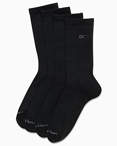 Image of Calvin Klein Womens Crew Socks - Breathable Performance Soft Cushioned Athletic Crew Socks for Women for Running and Workout